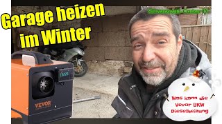 Dieselheizung für die Garage Bringt die Vevor 8KW Kompaktlösung was [upl. by Abram]