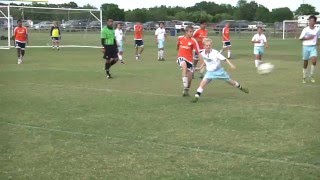 u14 Soccer Gavins Red Card [upl. by Ihcur672]