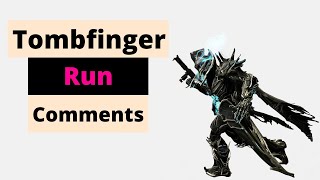 Tombfinger run comments  Warframe [upl. by Collin]