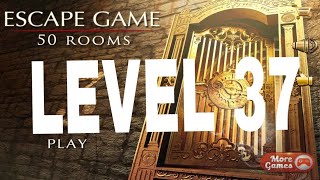 Escape Game 50 Rooms 3 Level 37 Walkthrough [upl. by Nahsez]