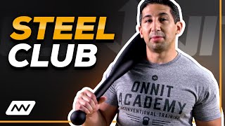 Steel Club Training for Strength Conditioning amp Mobility  John Wolf [upl. by Enytsirhc786]