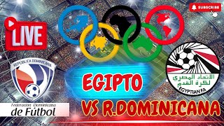 Egipto vs República Dominicana Partido Olímpico en vivo 2024 [upl. by Zulema717]