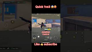 Quick 1vs3 Jonathan control 1vs3clutch pubg jonathangaming [upl. by Rajewski90]