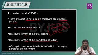 Current Affairs MSME Reforms [upl. by Akimas]