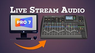 Setup LIVE Stream Audio IN and OUT of ProPresenter 7 [upl. by Eneles]