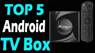 TOP 5 Best Android TV Box Review In 2024 [upl. by Pravit]