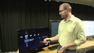 Internet TV Sony Bravia KDL40NX713 First Look [upl. by Yrnehnhoj]