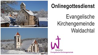 Onlinegottesdienst aus dem ev Gemeindehaus in Tumlingen [upl. by Beatrisa]