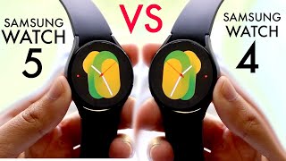 Samsung Galaxy Watch 5 Vs Samsung Galaxy Watch 4 Comparison Review [upl. by Donavon879]