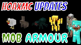 HoaxMC Update  MOB ARMOURARMOR UPDATE CRAZY NEW ENCHANTMENTS [upl. by Alyhc504]