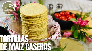 Cómo Hacer Tortillas de Maíz Esponjosas Fácil y Rápido [upl. by Naylor]