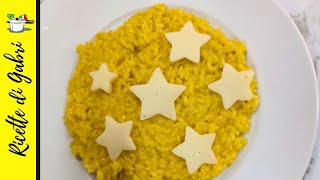 Risotto giallo allo zafferano Ricetta facile riso giallo di Gabri [upl. by Chuah]