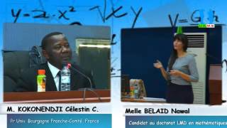 Débat autour de la soutenance doctorat LMD en mathematiques par BELAID Nawal part 01 [upl. by Yecnay883]