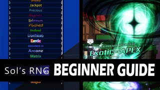 SOLS RNG BEGINNERS GUIDE Sols RNG [upl. by Yensehc]