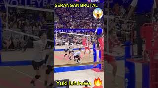 🔥DOUBLE POINT YUKI ISHIKAWA 😱  bolavoli volimania proliga volleyballworld volley [upl. by Lea910]