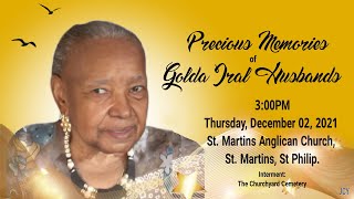 A Thanksgiving service for the life of Golda Iral Husbands [upl. by Sitof]