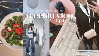 A Lavoro con Me real  Weekly Vlog Ep 1 🐿️🌰 [upl. by Philina183]