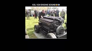 63L V24 Engine Sound 😯😱 [upl. by Essirehc]