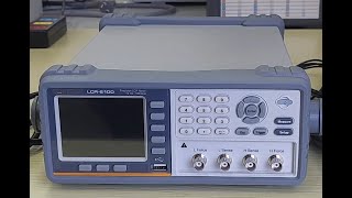 LCR Meter GWInstek LCR6100 Thiết bị đo LCR6100 [upl. by Etteuqal]