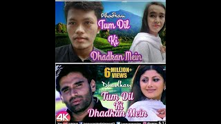 Tum dil ki dadhkan mein versi wimala Sajuna parodi terbaik [upl. by Ellerahs585]