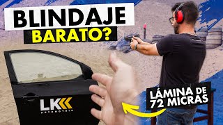 PONEMOS A PRUEBA LAMINAS DE SEGURIDAD VEHICULAR [upl. by Comfort]