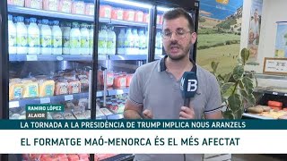 El sector del formatge espera larribada de nous aranzels amb la victòria de Trump [upl. by Shanahan413]