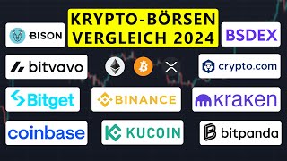 KryptoBörsen Vergleich 2024 ✅ Platz 2 ist die BESTE Kryptobörse [upl. by Trey685]