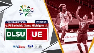 DLSU vs UE highlights  UAAP Season 84 Mens Basketball [upl. by Okimat]