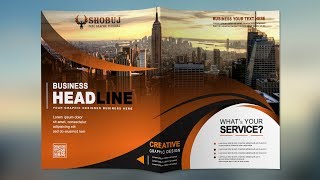 How to Create a Professional Brochure in Photoshop [upl. by Ambler]