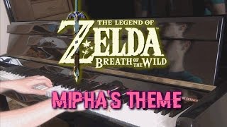 Piano Cover Miphas Theme Zelda Breath of the Wild [upl. by Gamal]