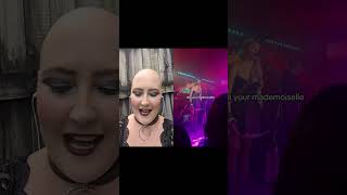 Singing quotDinner  Brassiere Zèdelquot alongside original group luvcat27 via the TikTok Duet feature [upl. by Osbourne488]