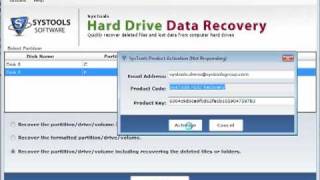 SysTools Hard Drive Disk Recovery [upl. by Tonie]