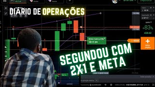 SEGUNDA DE META COM 2x1 OPERANDO PULLBACK PESSANO PRIMEIRO TOQUE [upl. by Mcgrath70]