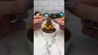 Cornflakes Cupcakes🌲🧁 arifeonline cupcake christmas christmasspecial baking ideas shorts [upl. by Saunder621]