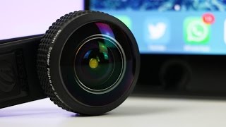 Best Fish Eye Lens for iPhone Apexel 8mm Review [upl. by Hillery]