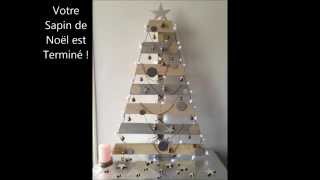 DIY Sapin de Noël en Palette [upl. by Anneh]