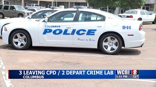 3 CPD officers 2 Crime Lab workers resign from City of Columbus [upl. by Mochun]