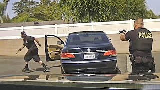 Riverside Police Officer Shoots Armed Carjacking Suspect [upl. by Gewirtz]