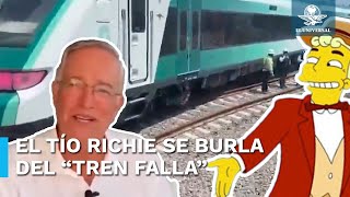 ¿Los Simpson lo hicieron de nuevo Salinas Pliego lanza dardo a Tren Maya [upl. by Cartwright253]