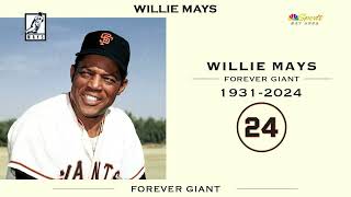 Willie Mays honored in Celebration of Life ceremony [upl. by Milan]