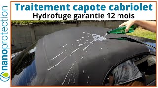 Tuto Comment rendre une capote de cabriolet imperméable [upl. by Phonsa]