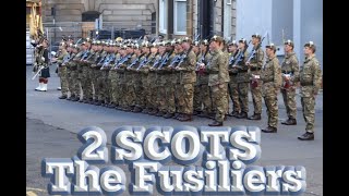 2 SCOTS The Royal Highland Fusiliers  March on The Colours [upl. by Aryaz]