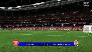 ARSENAL vs SHAKHTAR DONETSK [upl. by Aicre]