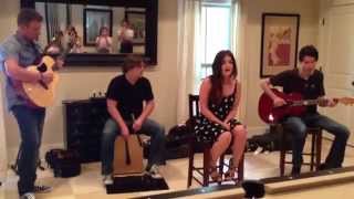 Lucy Hale sings Live quotNervous Girlquot [upl. by Mikkanen]