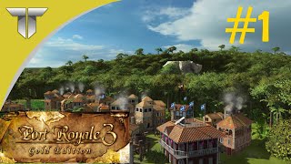 ComprarVender  Port Royale 3 Gameplay Português PTPT Campanha Trader  Parte 1 [upl. by Calesta618]