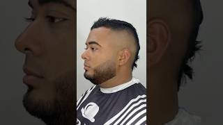 COMO HACER EL CORTE MOHICANO barbershop barber barbero barberia fade mohicano [upl. by Ahsieni]