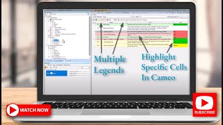 Cameo  Highlight Single Cell in Table with Dynamic Legend [upl. by Kire307]