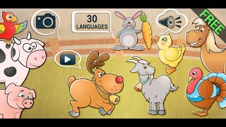 First Kids Puzzle  Farm Animals [upl. by Gio638]