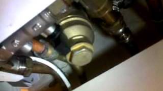 Alpha CB 28 Combi boiler leaking Video 01 [upl. by Anitsirc202]