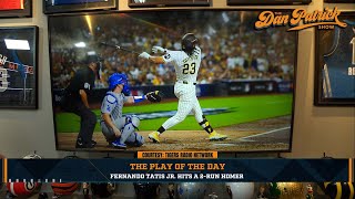 Play Of The Day Fernando Tatis Jr Hits 2Run Homer  10924 [upl. by Salohcin]